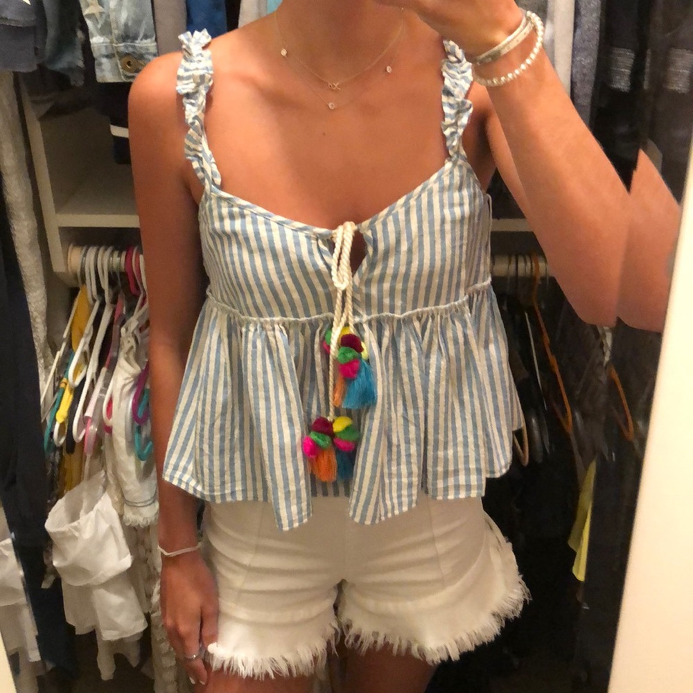zara trf top